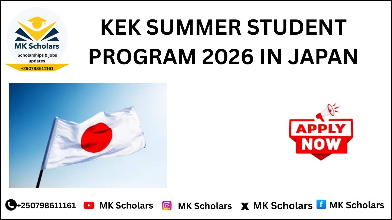 KEK SUMMER STUDENT PROGRAM 2026 IN JAPAN